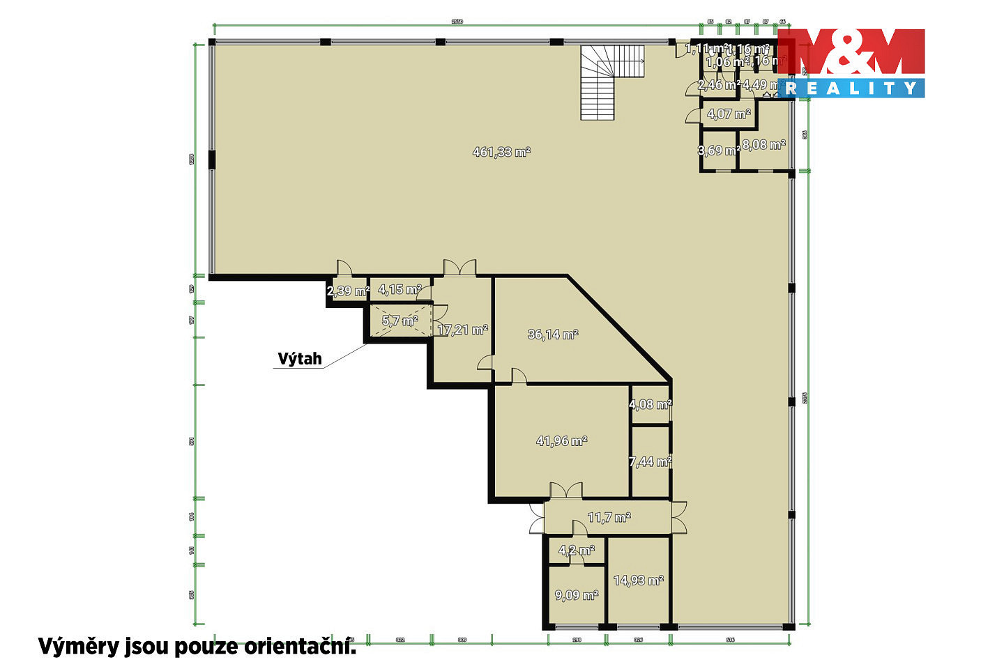 Pronájem skladovacích prostor 641 m² — photo 4