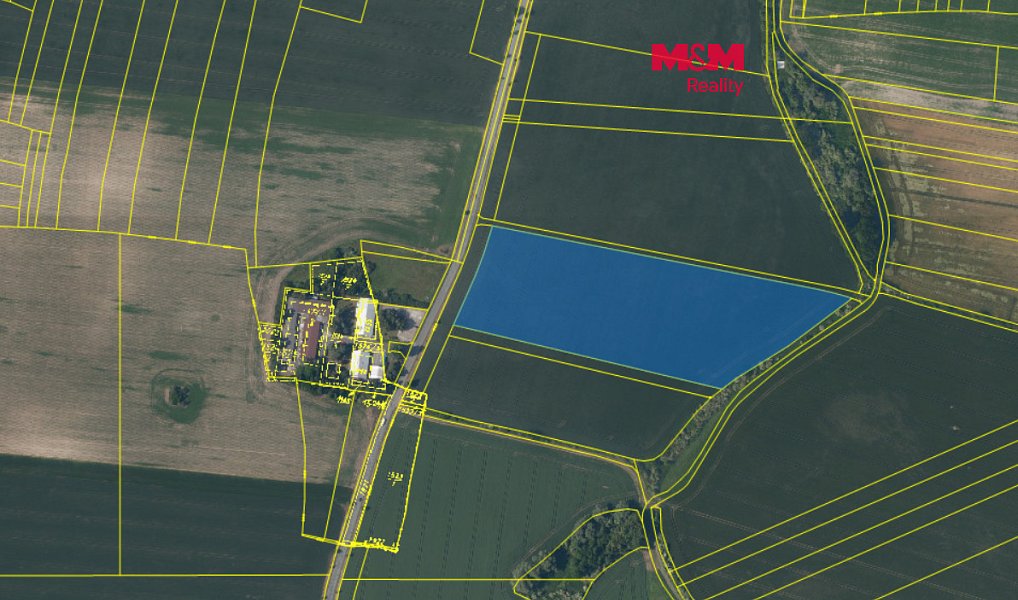 Prodej pozemku, 31593 m², Kladno, Neuměřice