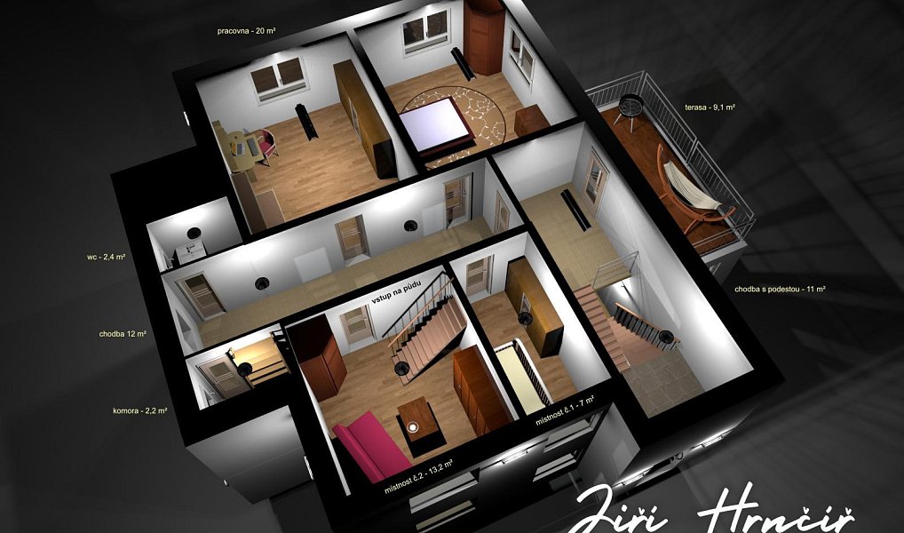 Prodej domu 197 m² s pozemkem 1 935 m², Dýšina – náhled fotky 35