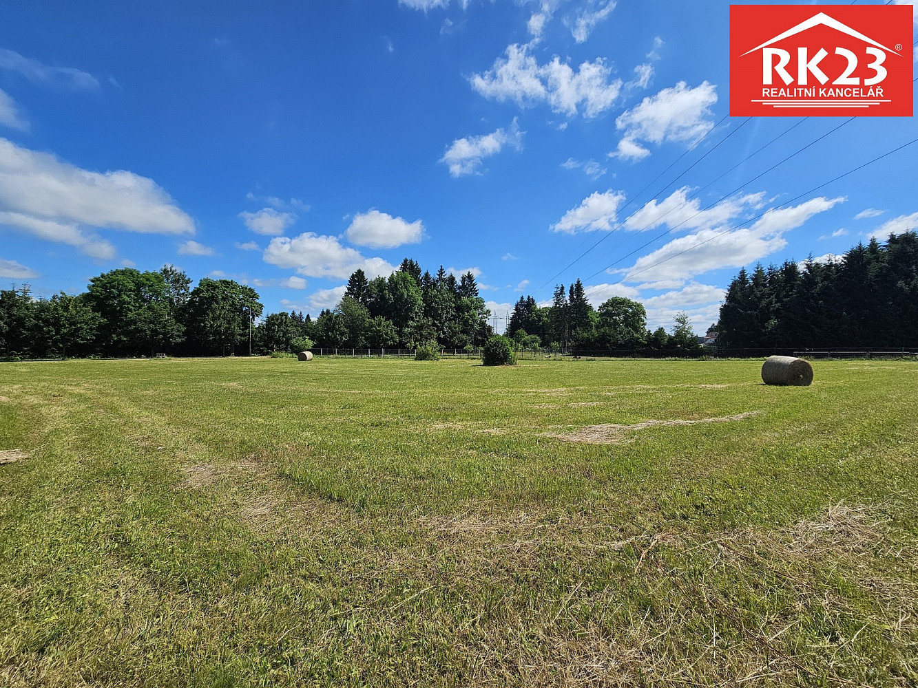 Prodej stavebního pozemku 4 038 m² – pohled 4