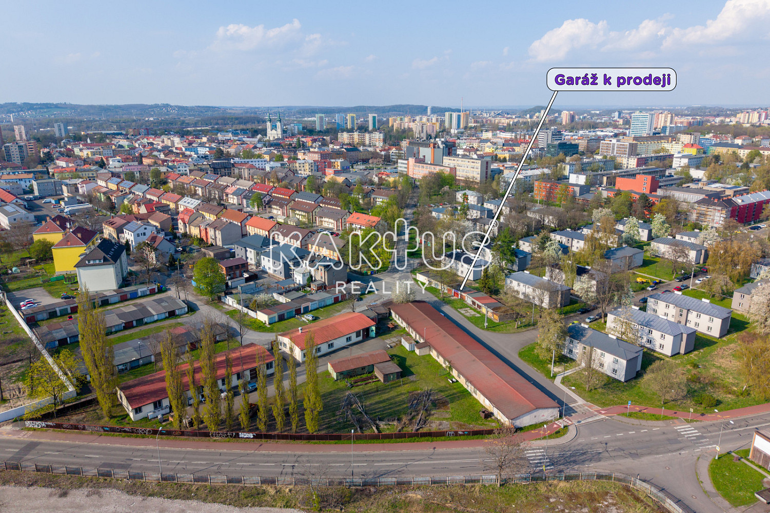 Prodej garáže 23 m2, ul. martinská, ostrava, mariánské hory — photo 2