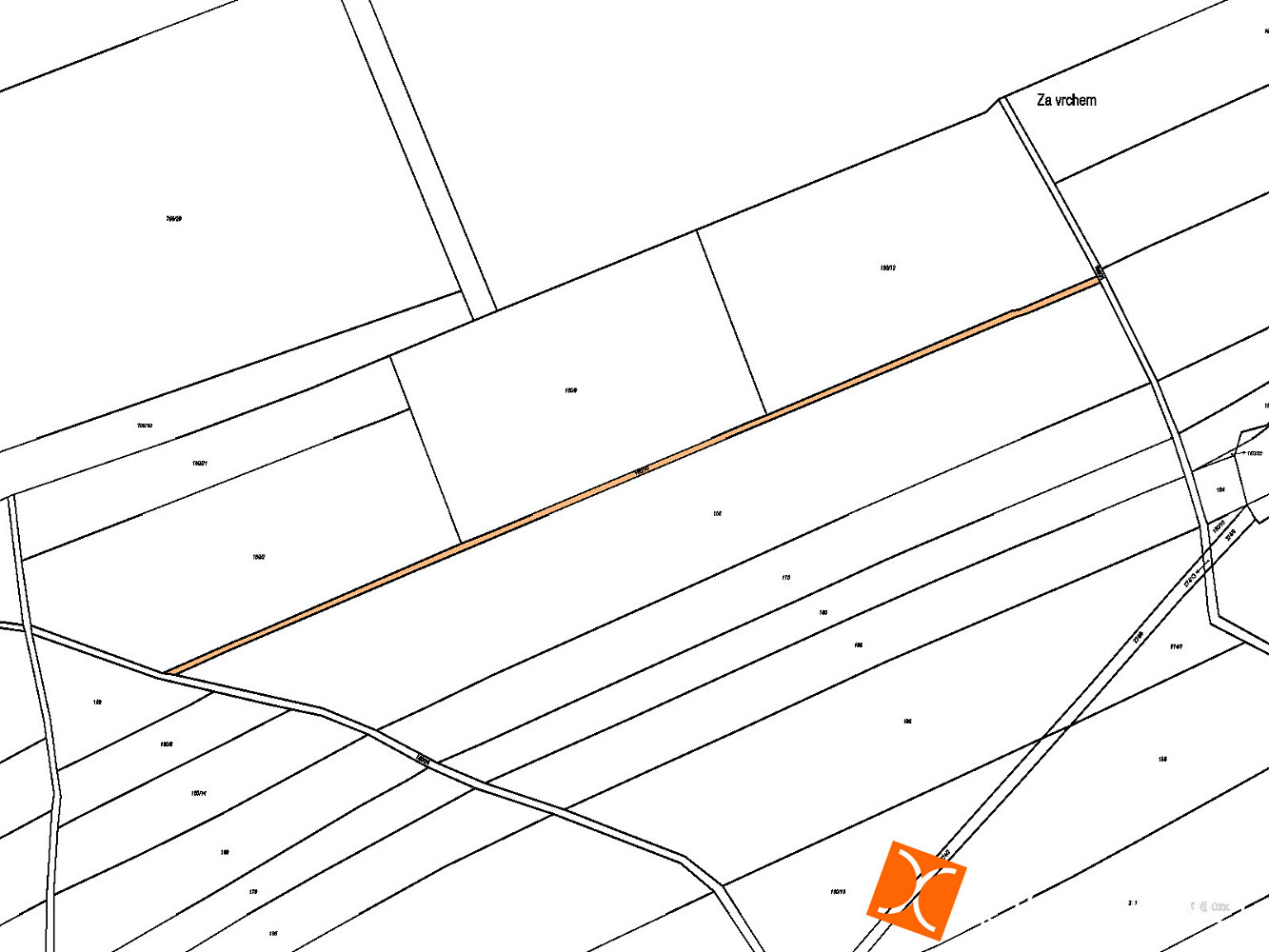 Prodej pole 331 m² – pohled 2