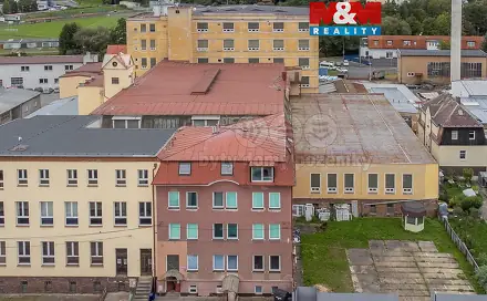 Prodej nájemního domu, činžáku 1 318 m², Pekařská, Cheb
