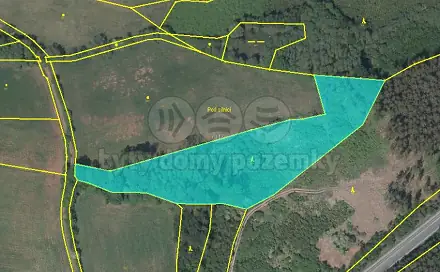 Prodej lesa 13 753 m², Úbislavice, okres Jičín