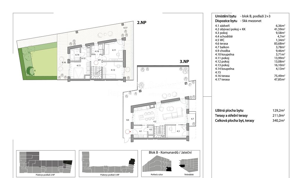 Pronájem bytu 4+kk 129 m², Praha – náhled fotky 18