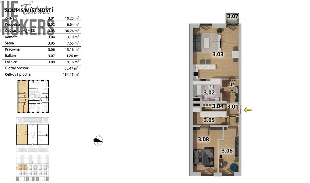 Prodej bytu 3+kk 96 m², Český Brod – náhled fotky 32
