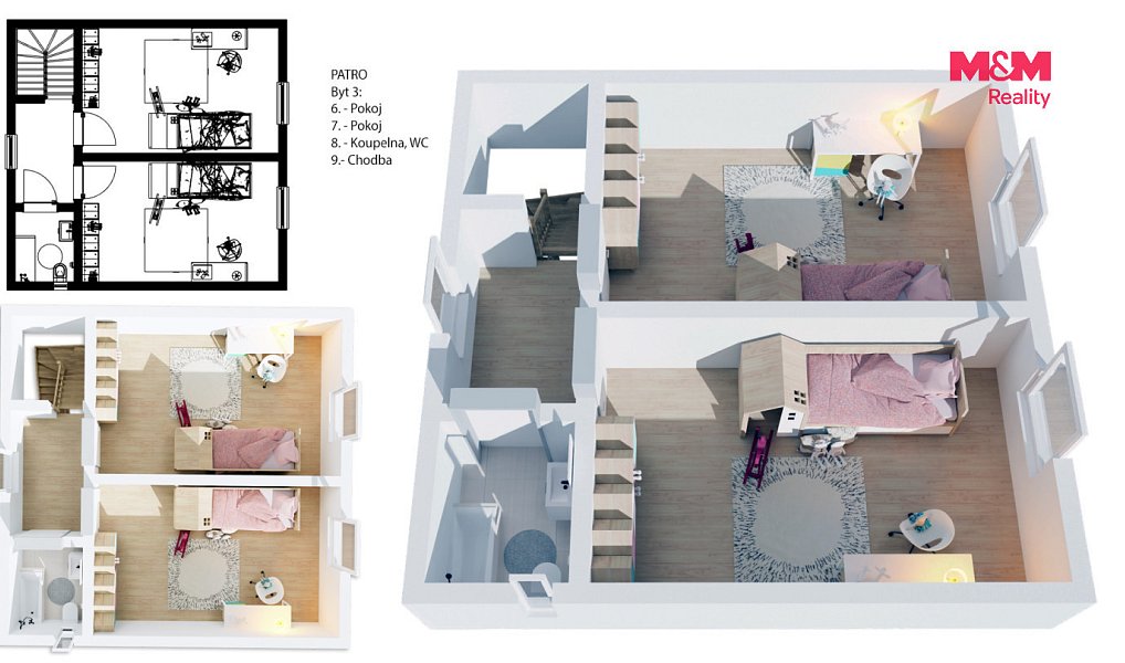 Prodej domu 146 m² s pozemkem 650 m², Horoměřice – náhled fotky 6