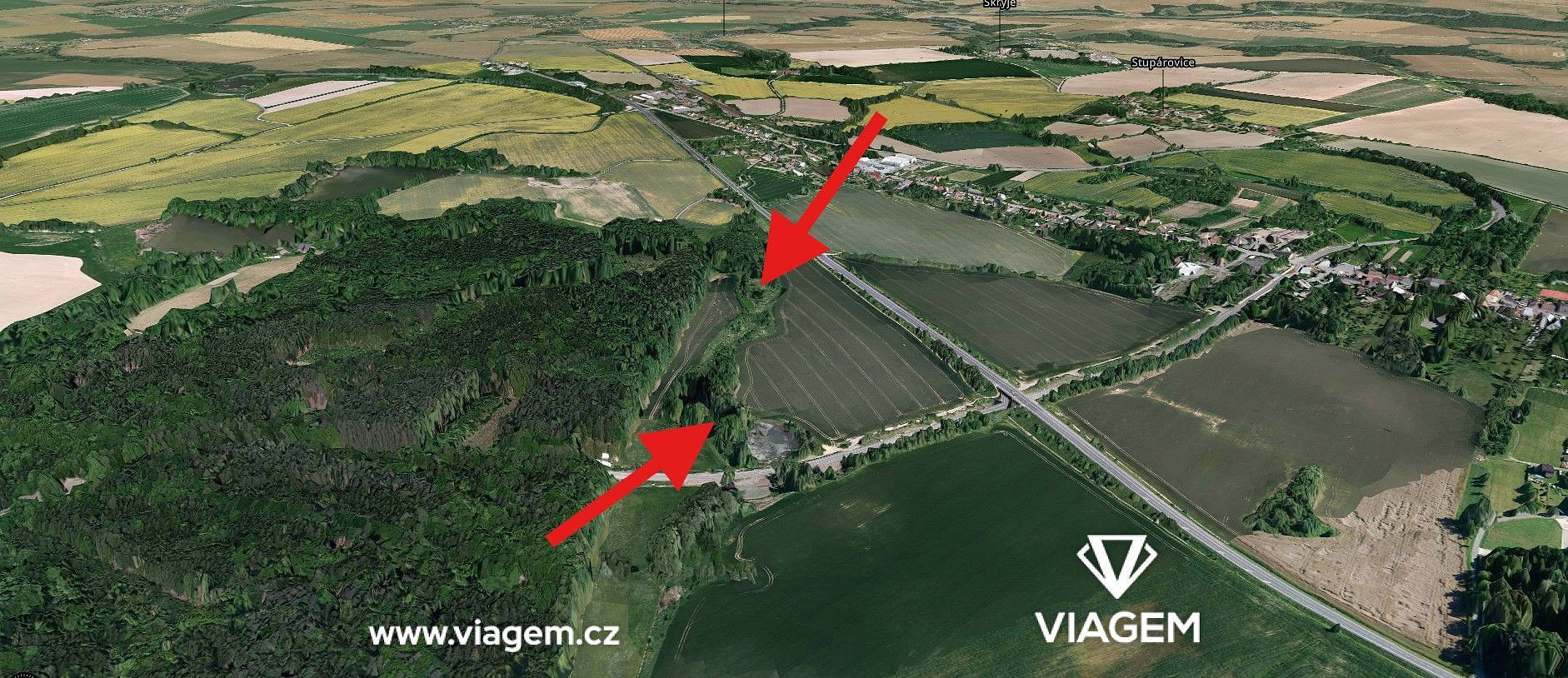 Prodej pole 860 m²