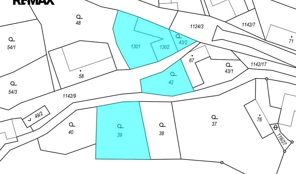 Prodej stavebního pozemku 1 144 m², Košíky – náhled fotky 2