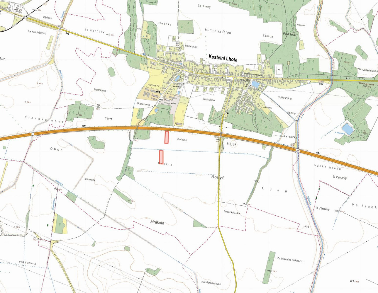 Prodej pole 10 714 m² — photo 2