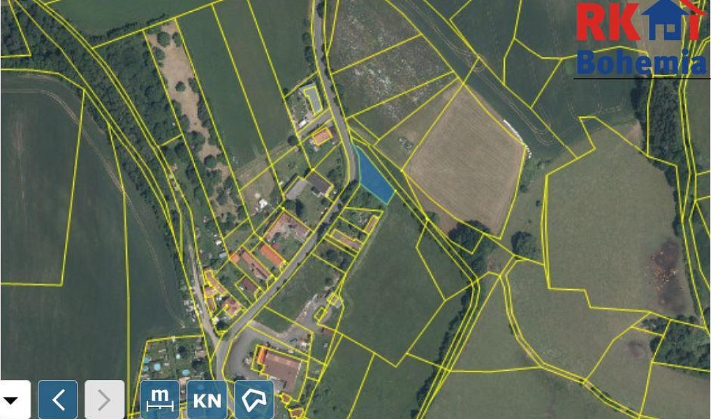 Prodej stavebního pozemku 608 m², Nový Knín – náhled fotky 4