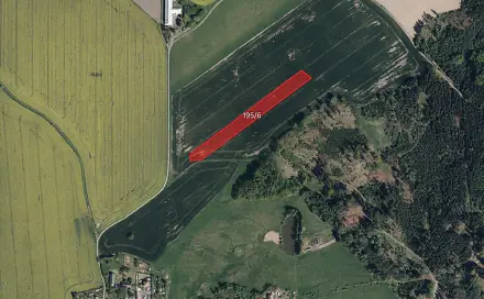Prodej pole 4 316 m², Míčov-Sušice - Zbyslavec, okres Chrudim