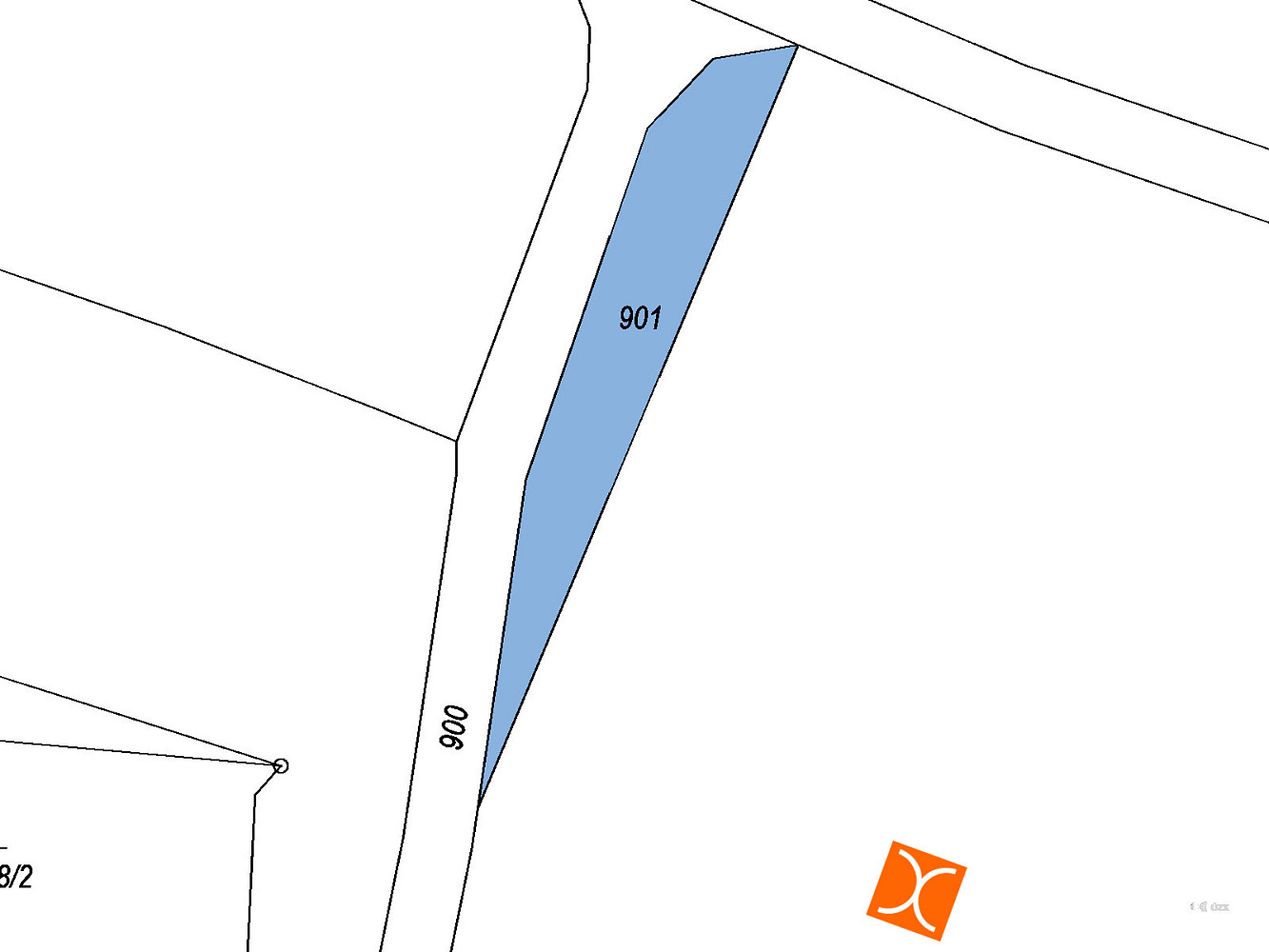 Prodej pole 100 m² – fotografie 2