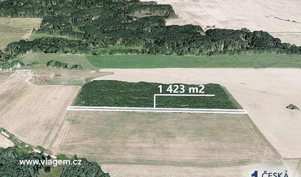 Prodej pole 711 m², Kočov – náhled fotky 2