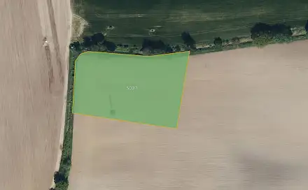 Prodej pole 2 551 m², Rybitví, okres Pardubice