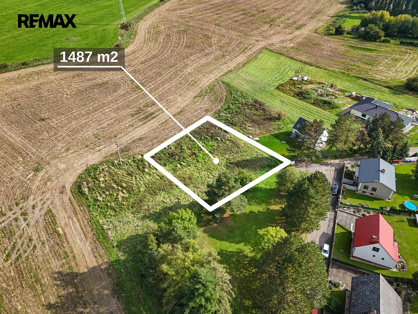 Prodej stavebního pozemku 1 487 m²