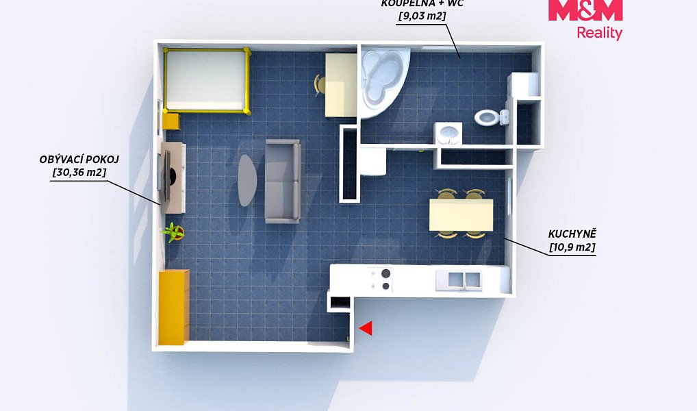 Prodej bytu 1+kk 55 m², Mníšek pod Brdy – náhled fotky 4