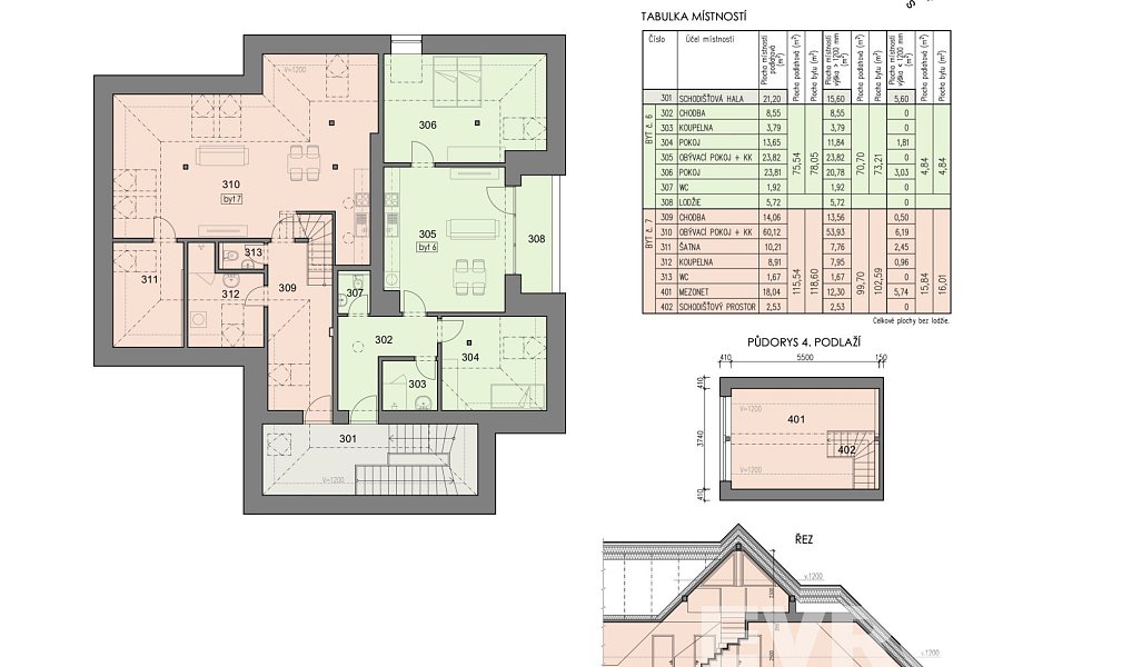 Prodej bytu 3+kk 73 m², Havlíčkův Brod – náhled fotky 3