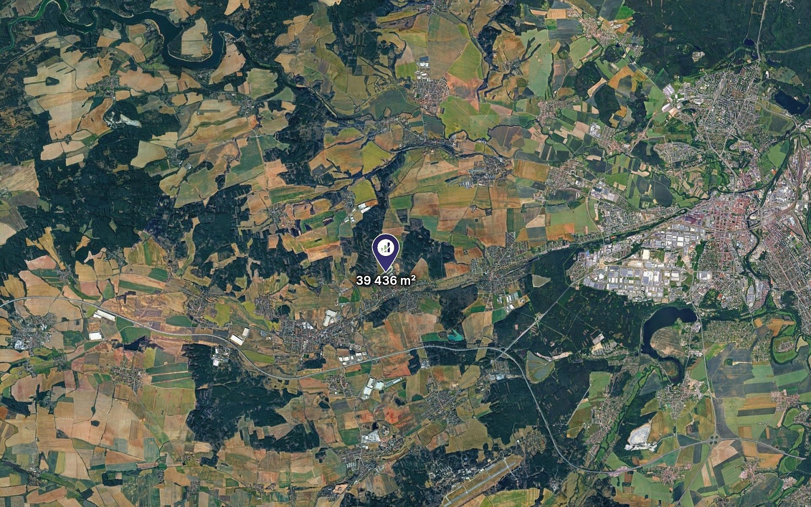 Prodej komerčního pozemku 39 436 m² – fotografie 3