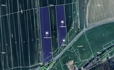 Prodej pole 26 130 m², Sedliště, okres Plzeň-Jih