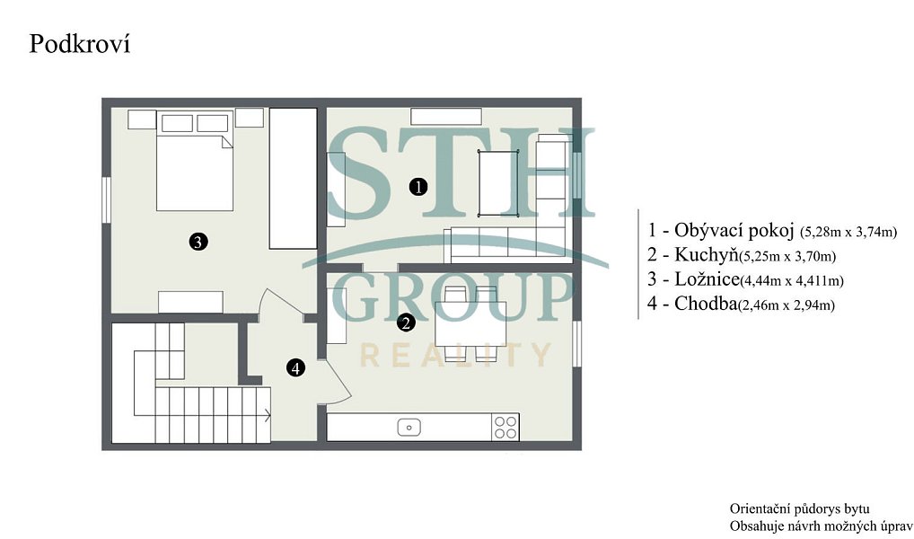 Prodej domu 140 m² s pozemkem 501 m², Hostomice – náhled fotky 3