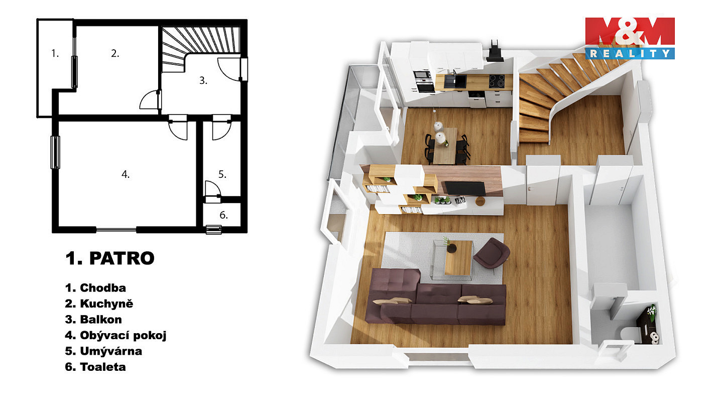 Prodej bytu 3+1 79 m² — photo 2