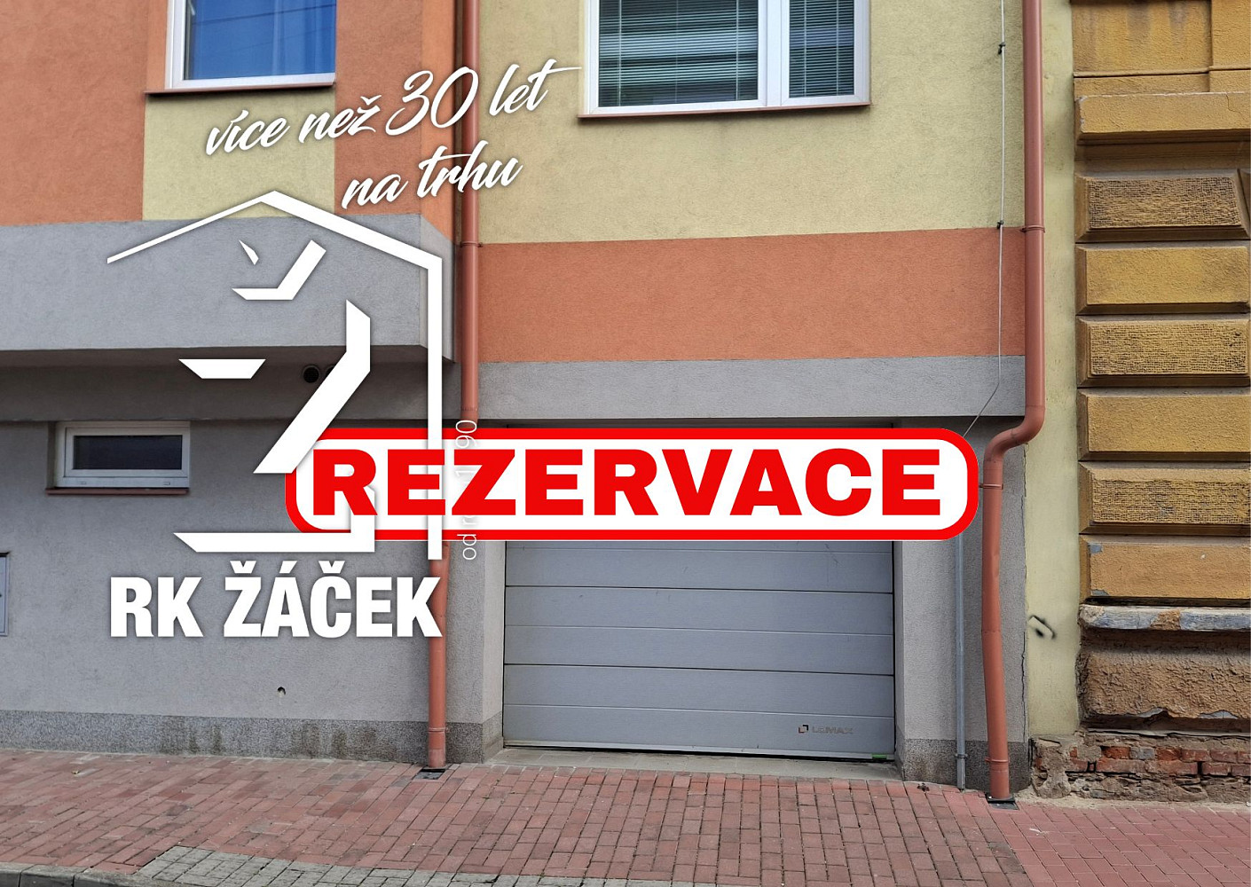 Prodej garáže v Českých Budějovicích, ulice Nová, situované mezi ulicemi Jeremiášova rezervováno