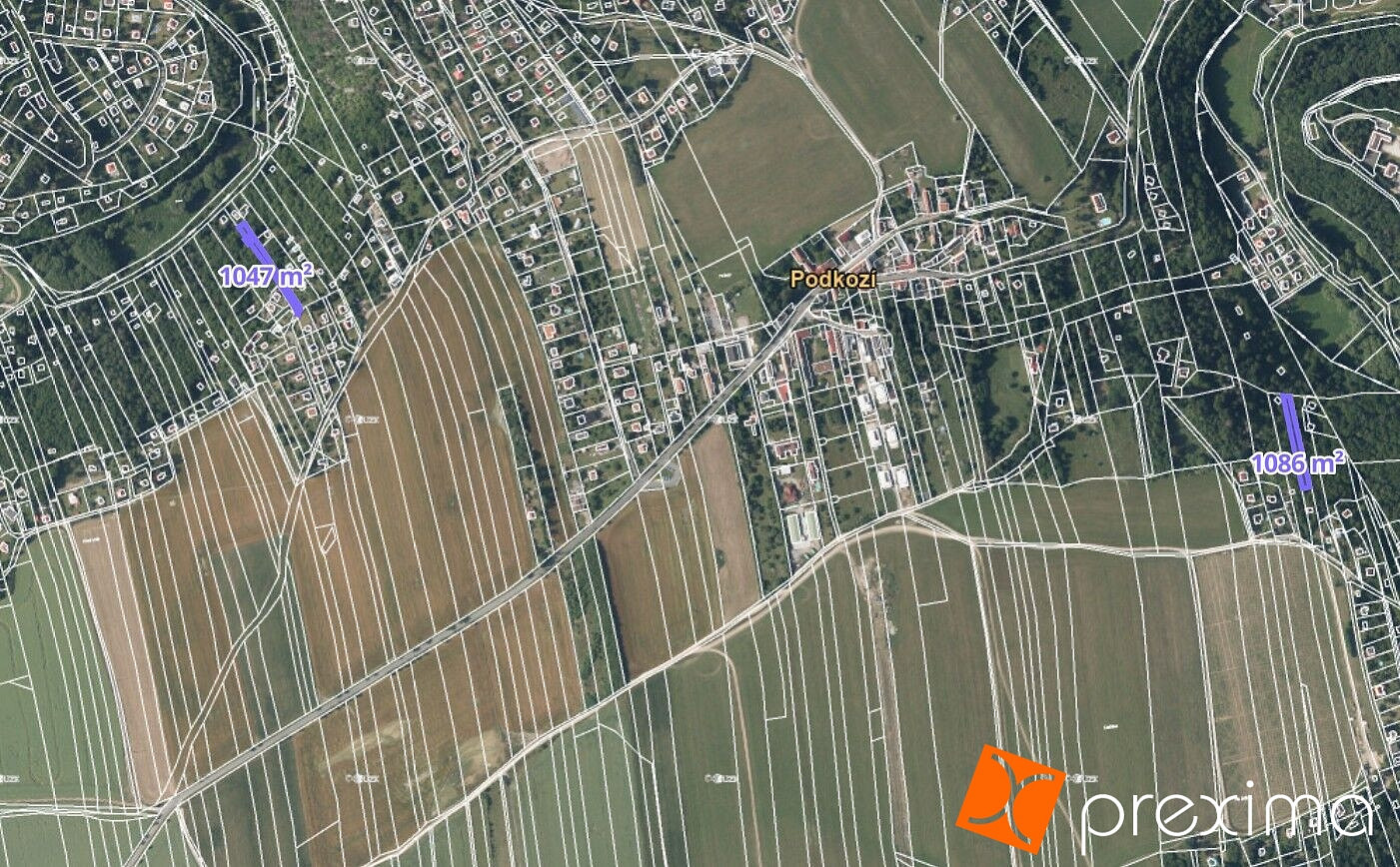 Prodej lesa 533 m²