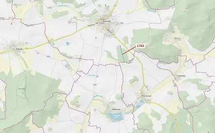 Dražba lesa 7 329 m², Koloveč