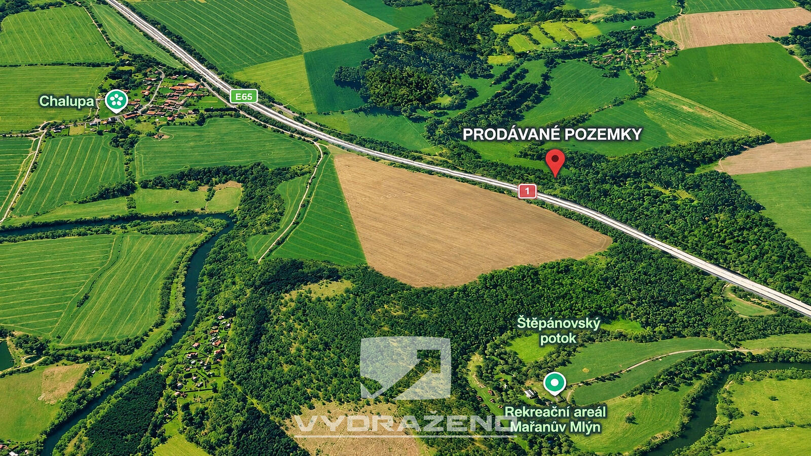 Prodej louky 528 m²