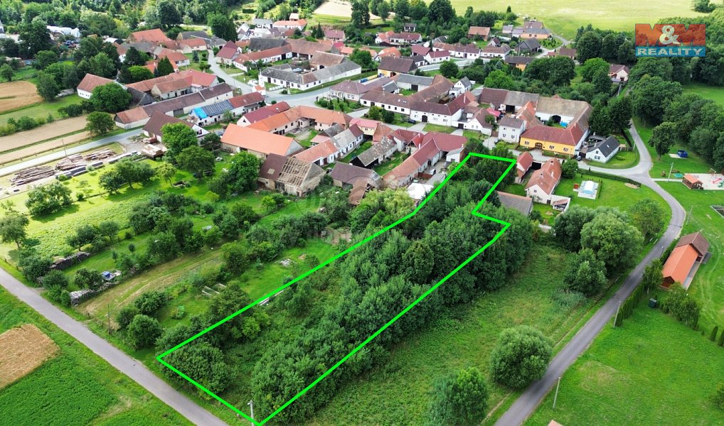 Prodej stavebního pozemku 3 467 m², Radkovice u Budče – náhled fotky 4