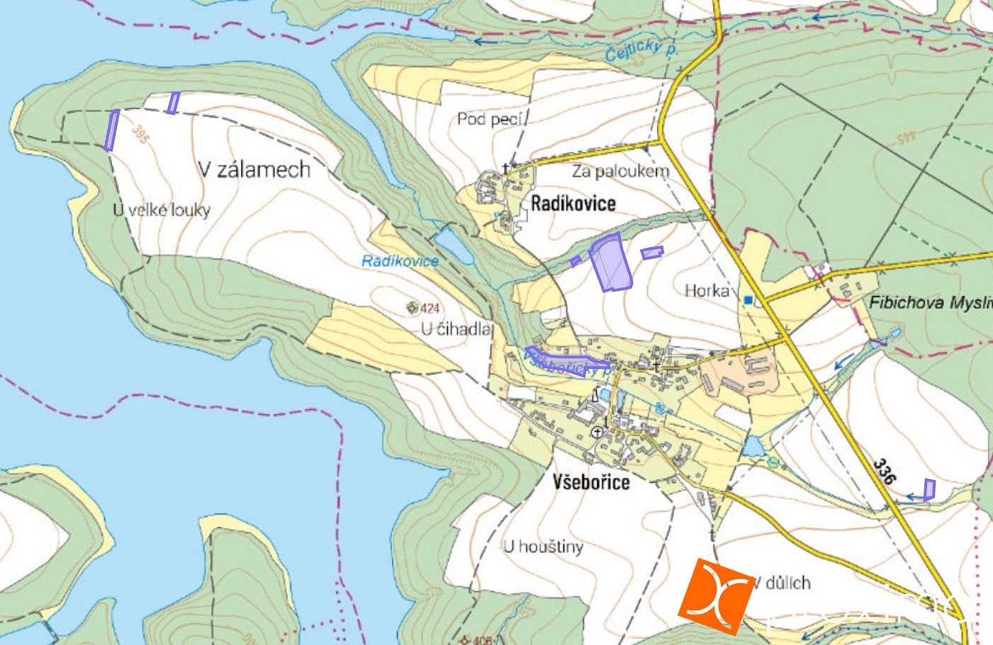 Prodej pole 1 795 m² – fotografie 3