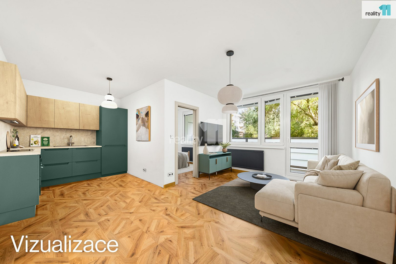Prodej bytu 1+1 44 m² – fotografie 2