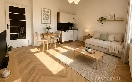 Pronájem bytu 1+kk 26 m²