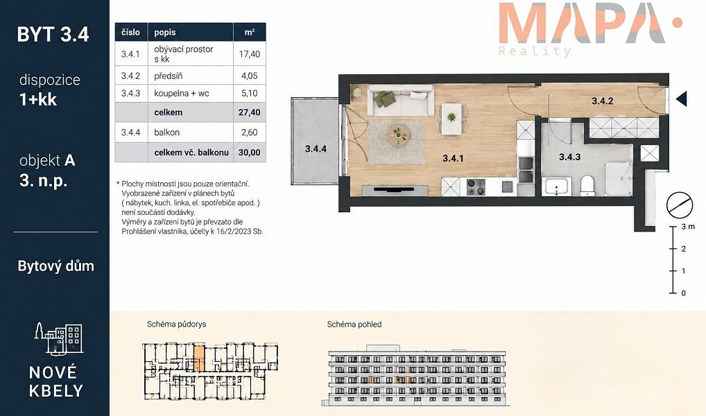 Prodej bytu 1+kk 27 m², Praha – náhled fotky 16