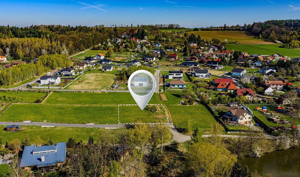 Prodej stavebního pozemku 943 m², Sulice – náhled fotky 2