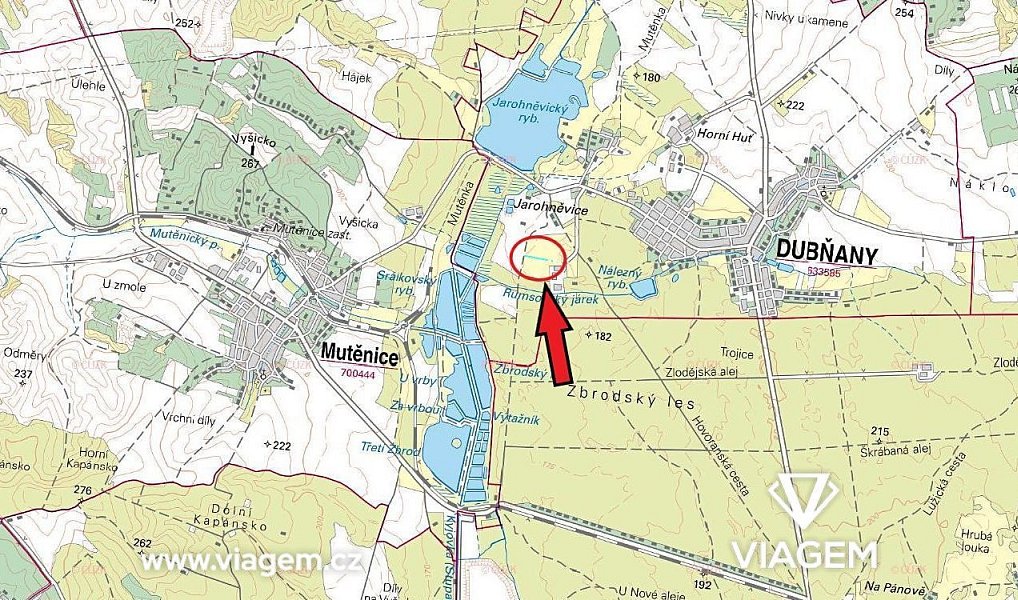 Prodej pole 1 137 m², Dubňany – náhled fotky 3