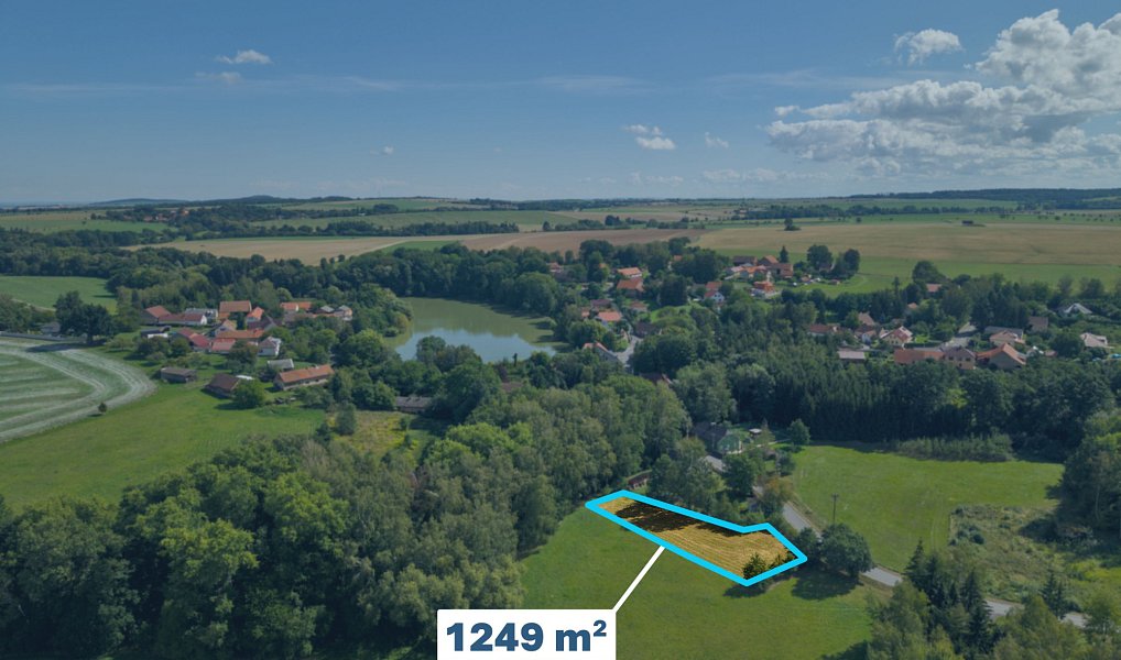 Prodej stavebního pozemku 1 249 m², Vavřinec – náhled fotky 2