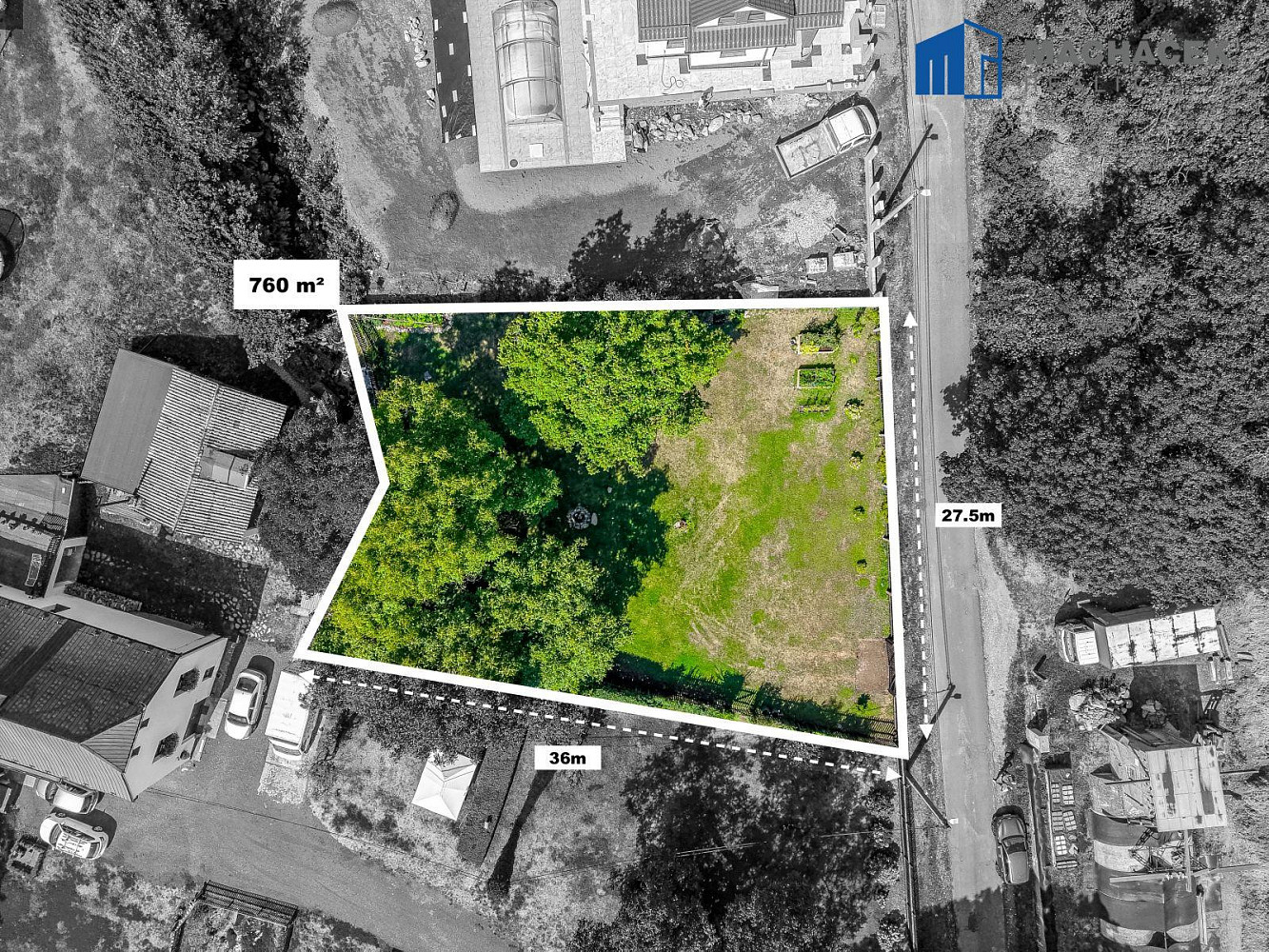 Prodej stavebního pozemku 760 m²