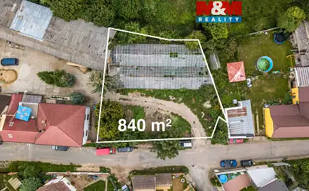 Prodej stavebního pozemku 840 m², Semice, okres Nymburk
