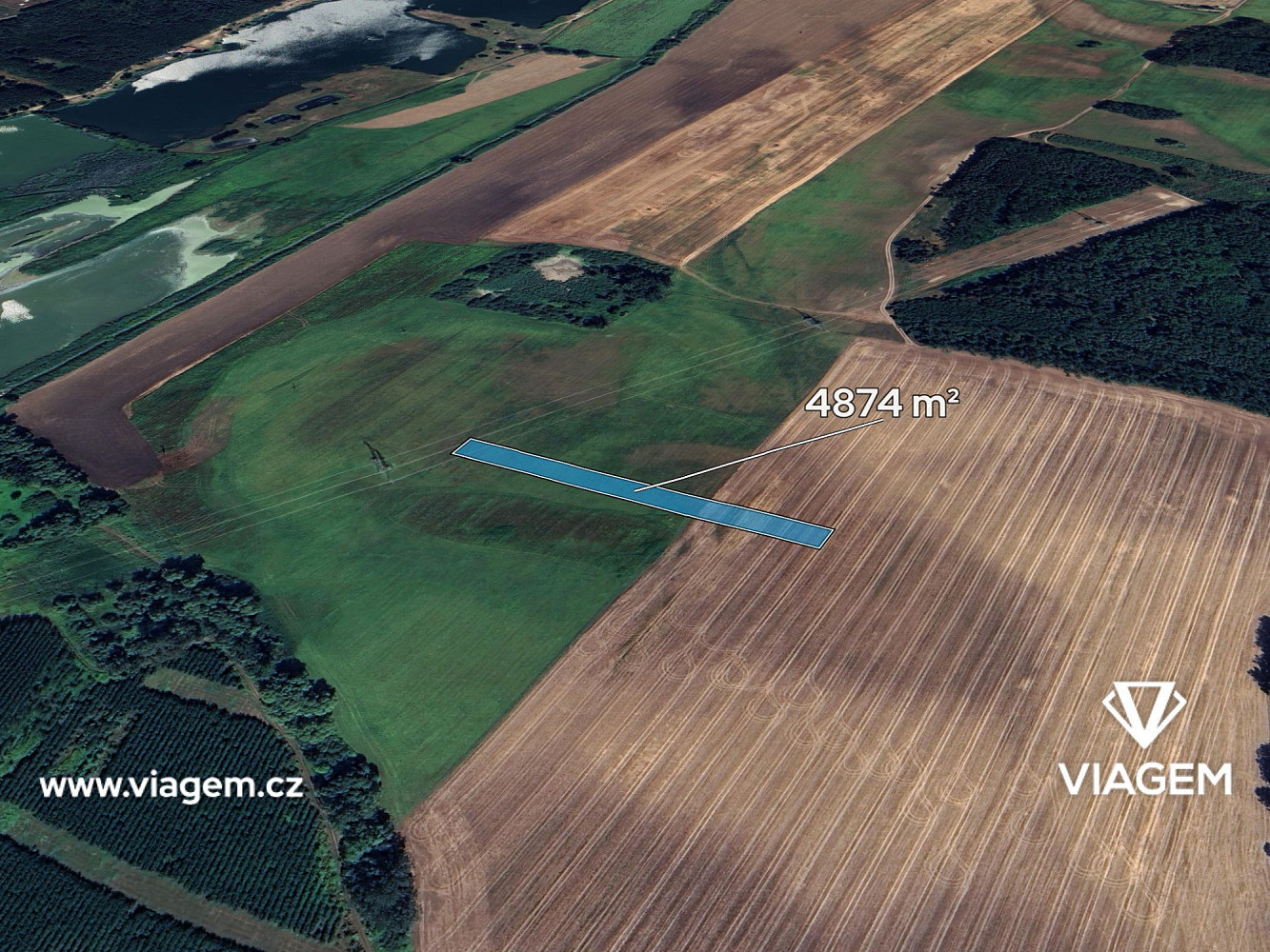 Prodej pole 609 m²