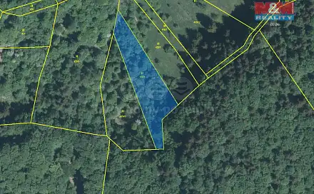 Prodej zahrady 2 564 m², Nedašova Lhota, okres Zlín