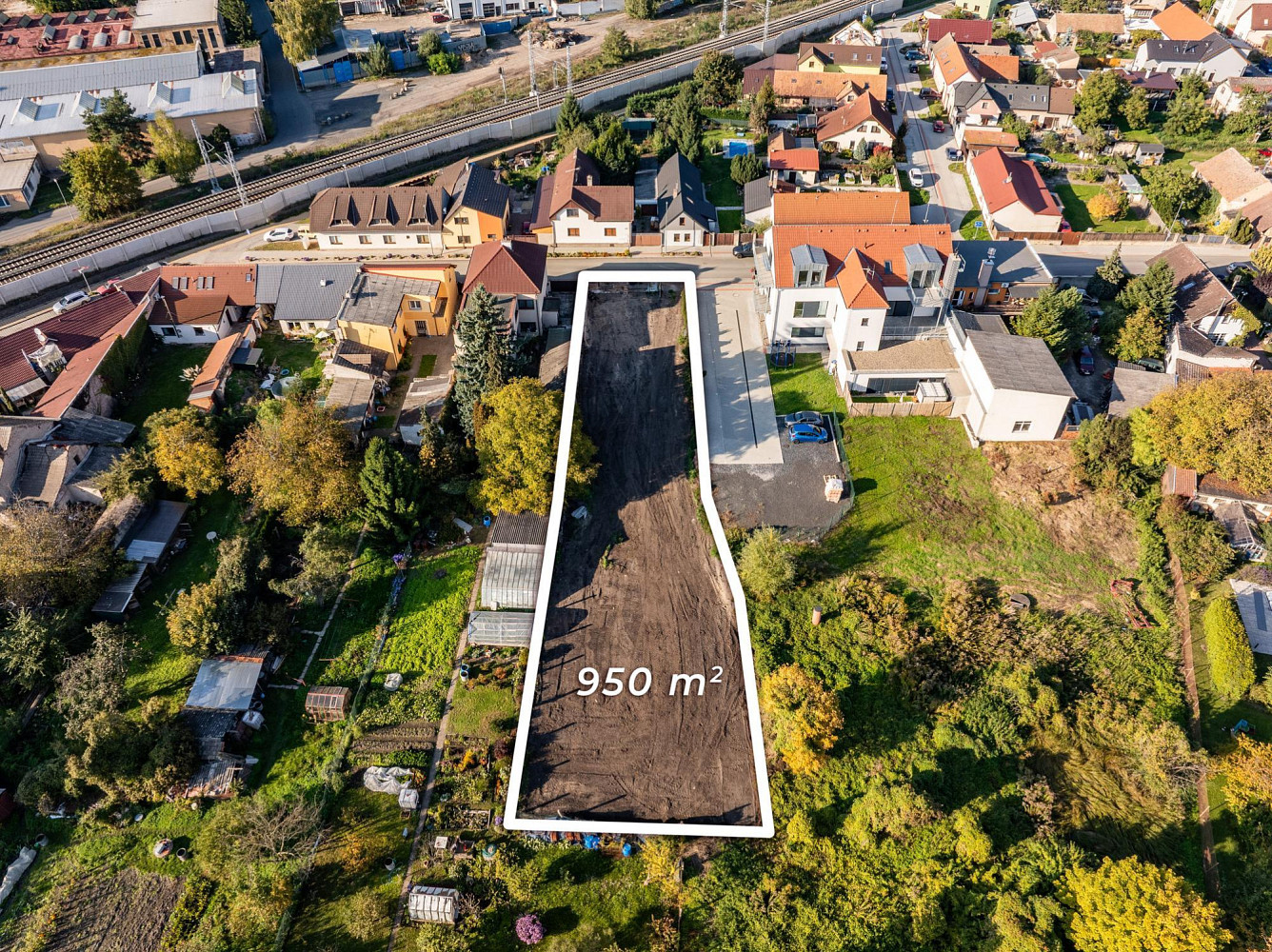 Prodej stavebního pozemku 950 m²