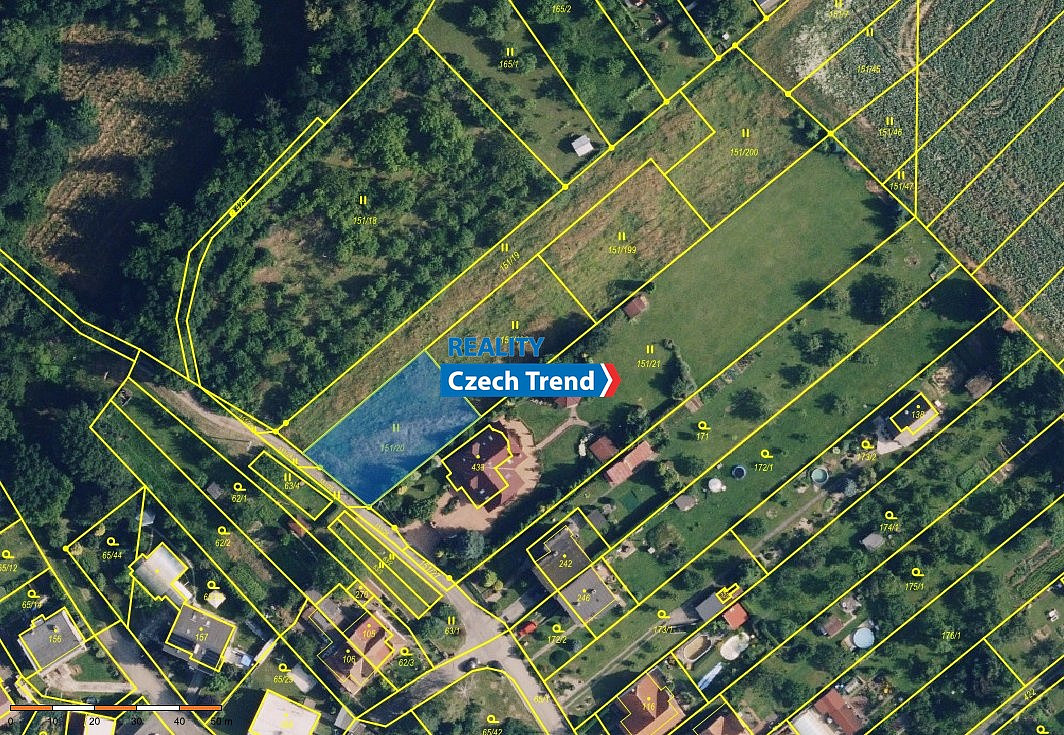 Prodej stavebního pozemku 2 000 m²
