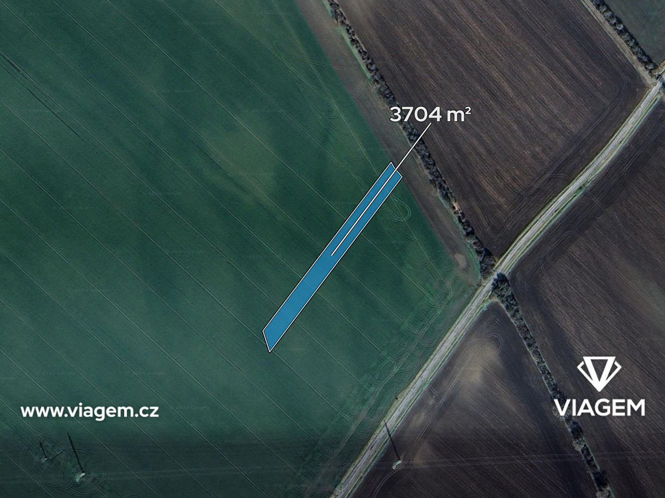 Prodej pole 1 852 m² – fotografie 2