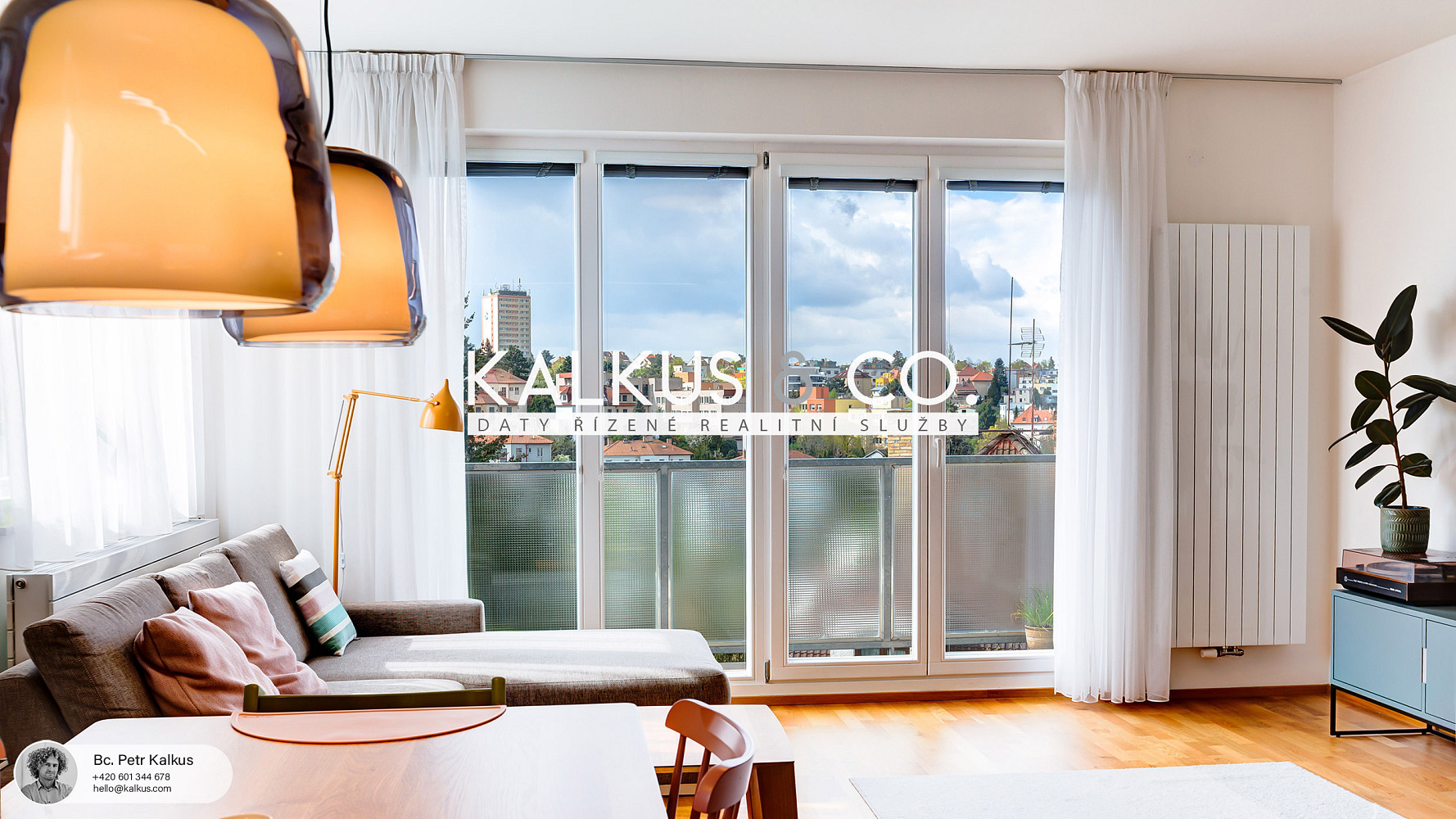 Pronájem bytu 3+kk 85 m²