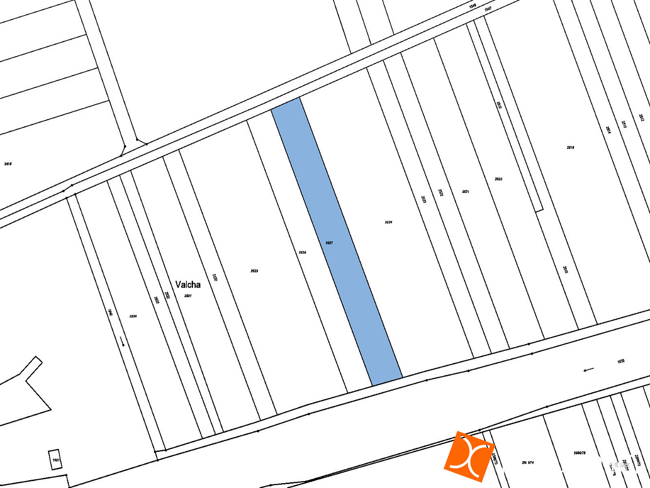 Prodej pole 834 m² – fotografie 2