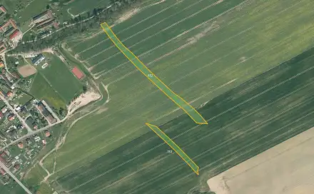 Prodej pole 9 560 m², Vlastiboř - Svinky, okres Tábor