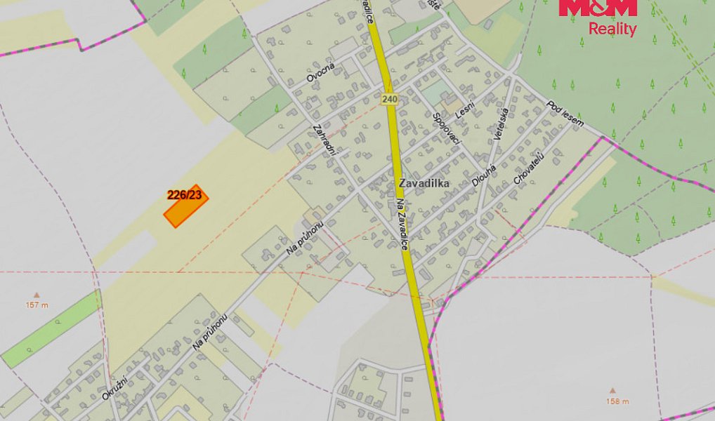 Prodej pole 4 554 m², Vědomice – náhled fotky 2