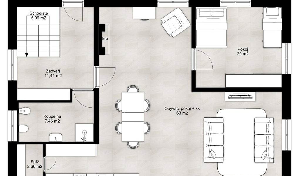Prodej ubytovacího objektu 306 m², Kvilda – náhled fotky 25